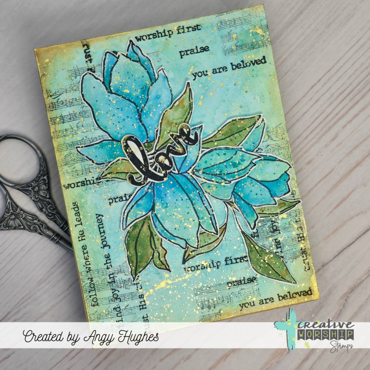 He Proved His Love Clear Stamp Set