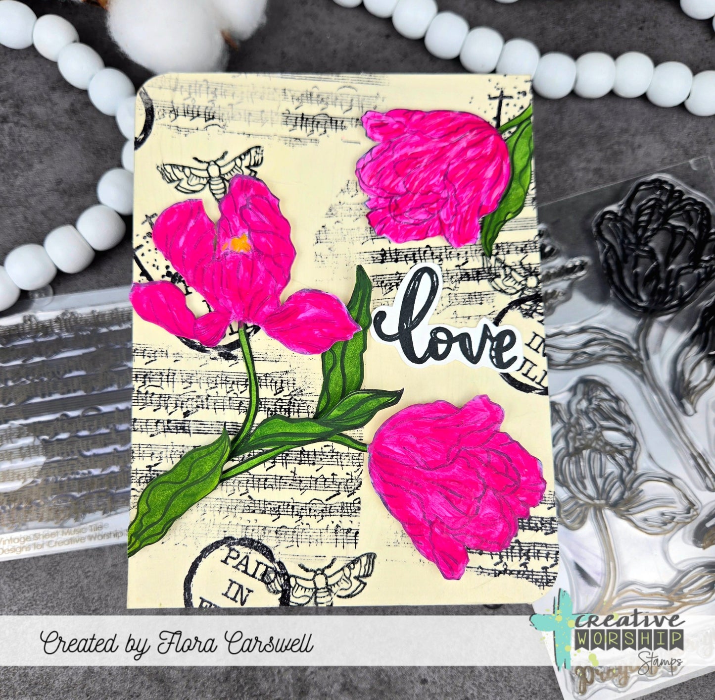 He Proved His Love Clear Stamp Set