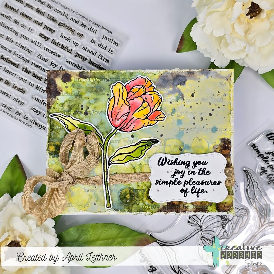 Blooming Tulips Clear Stamp Set