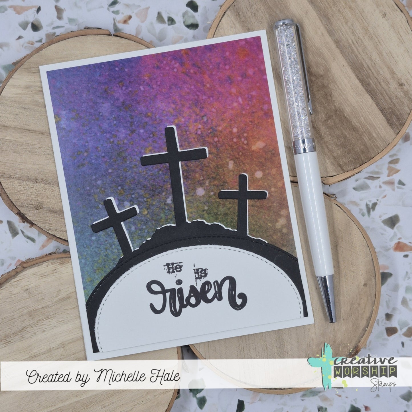 He Proved His Love Clear Stamp Set