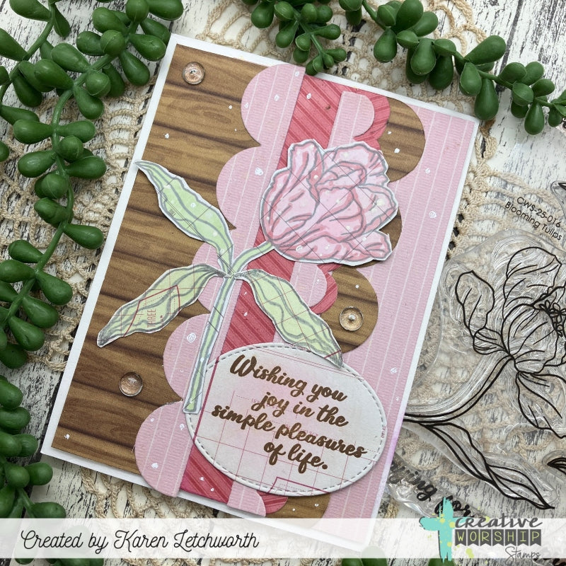 Blooming Tulips Clear Stamp Set