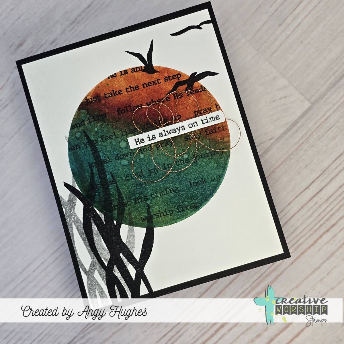 Worshipful Wordfetti Clear Stamp Set