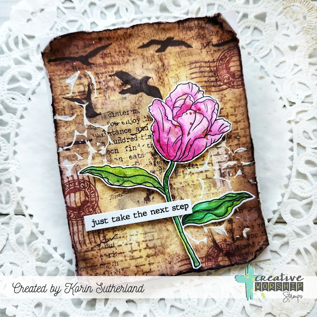 Vintage Postage Clear Stamp Set