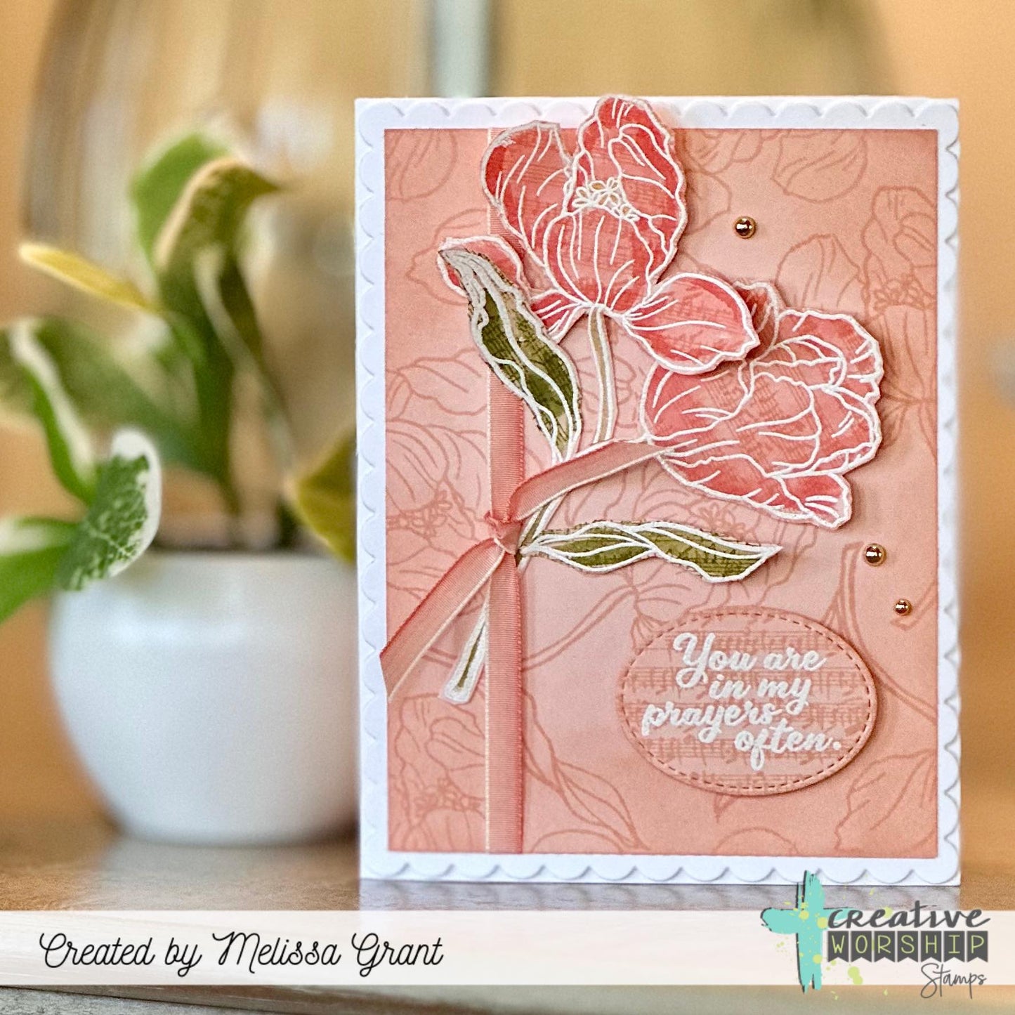 Blooming Tulips Clear Stamp Set