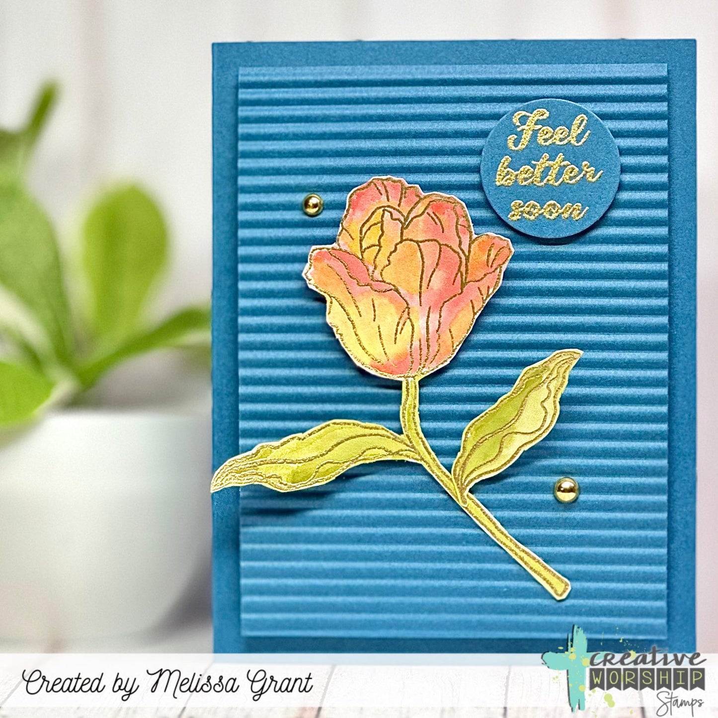 Blooming Tulips Clear Stamp Set