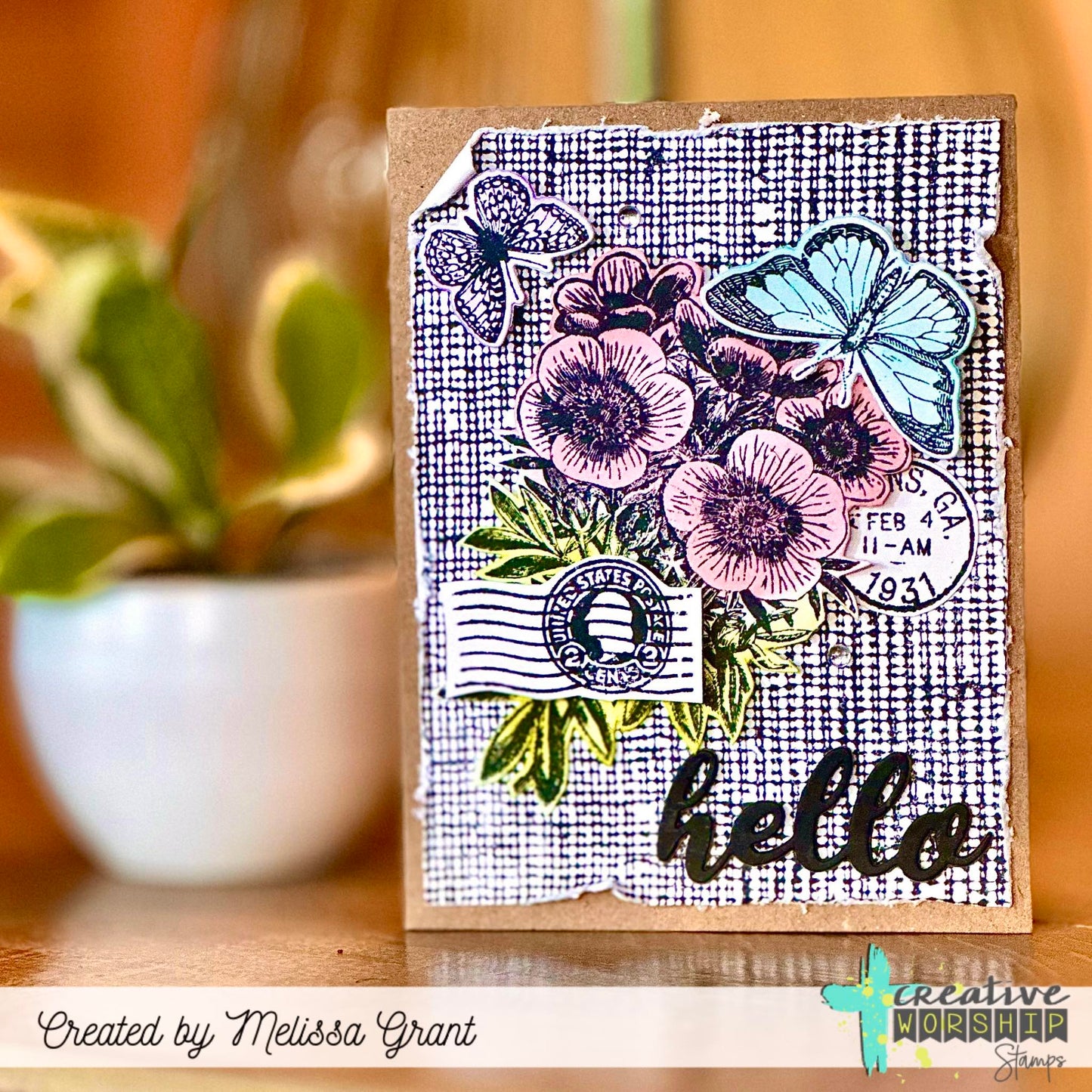 Hello & Smile Word Die Set