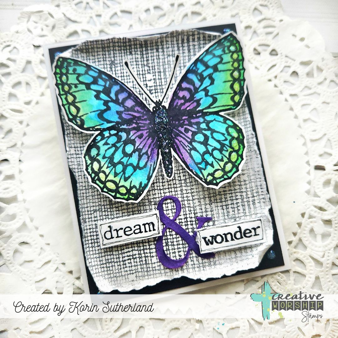 Butterfly Bliss Clear Stamp Set