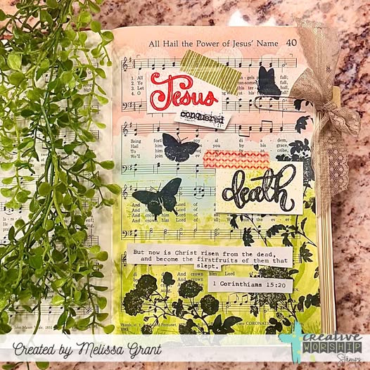 He Proved His Love Clear Stamp Set