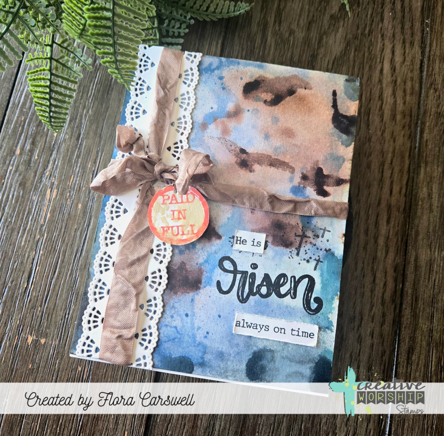 He Proved His Love Clear Stamp Set