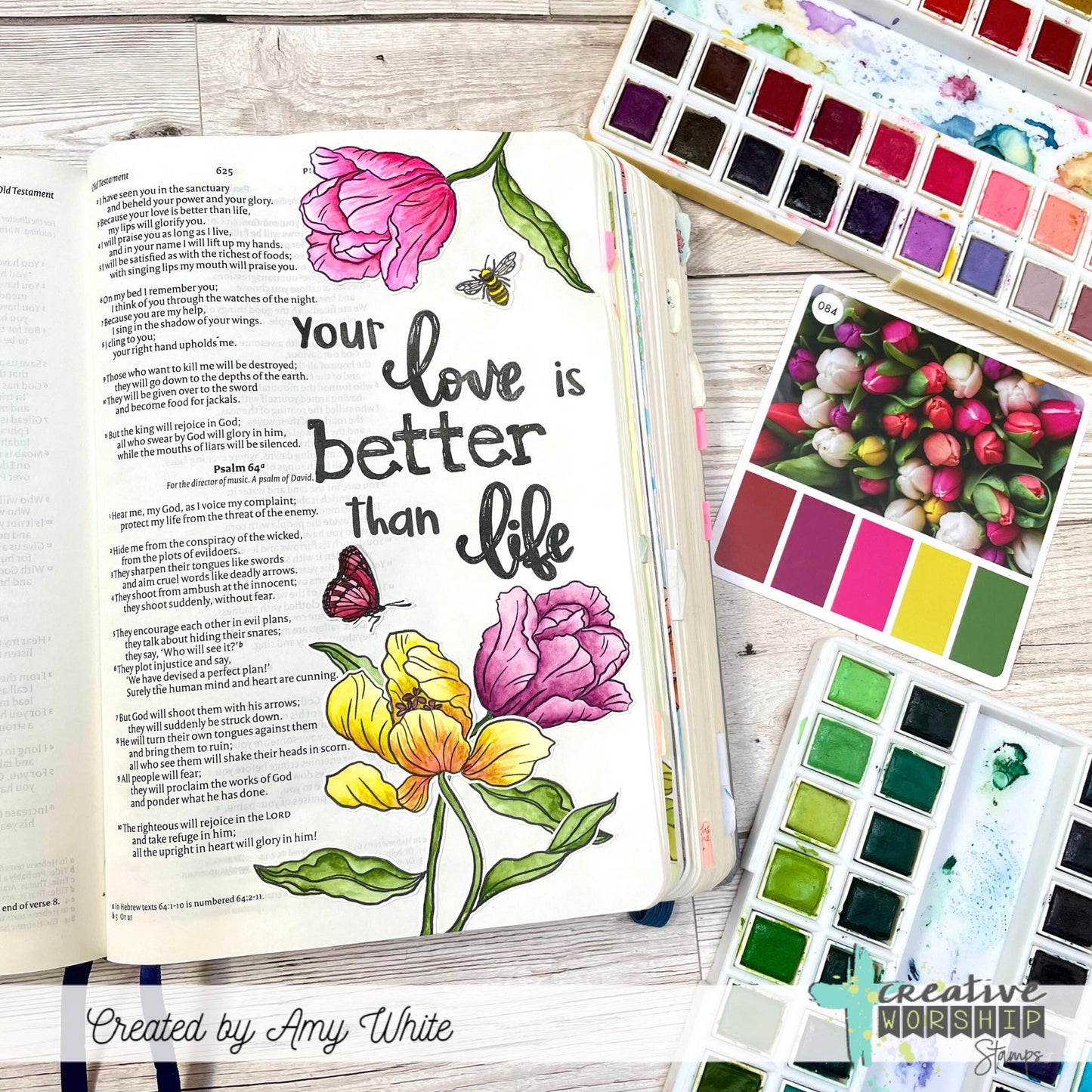 He Proved His Love Clear Stamp Set