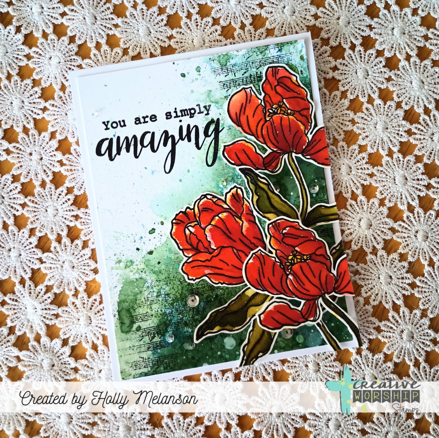 Blooming Tulips Clear Stamp Set