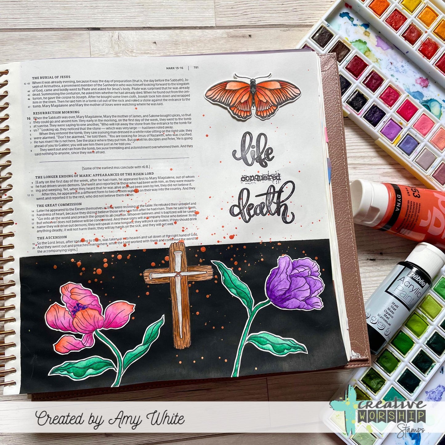 He Proved His Love Clear Stamp Set