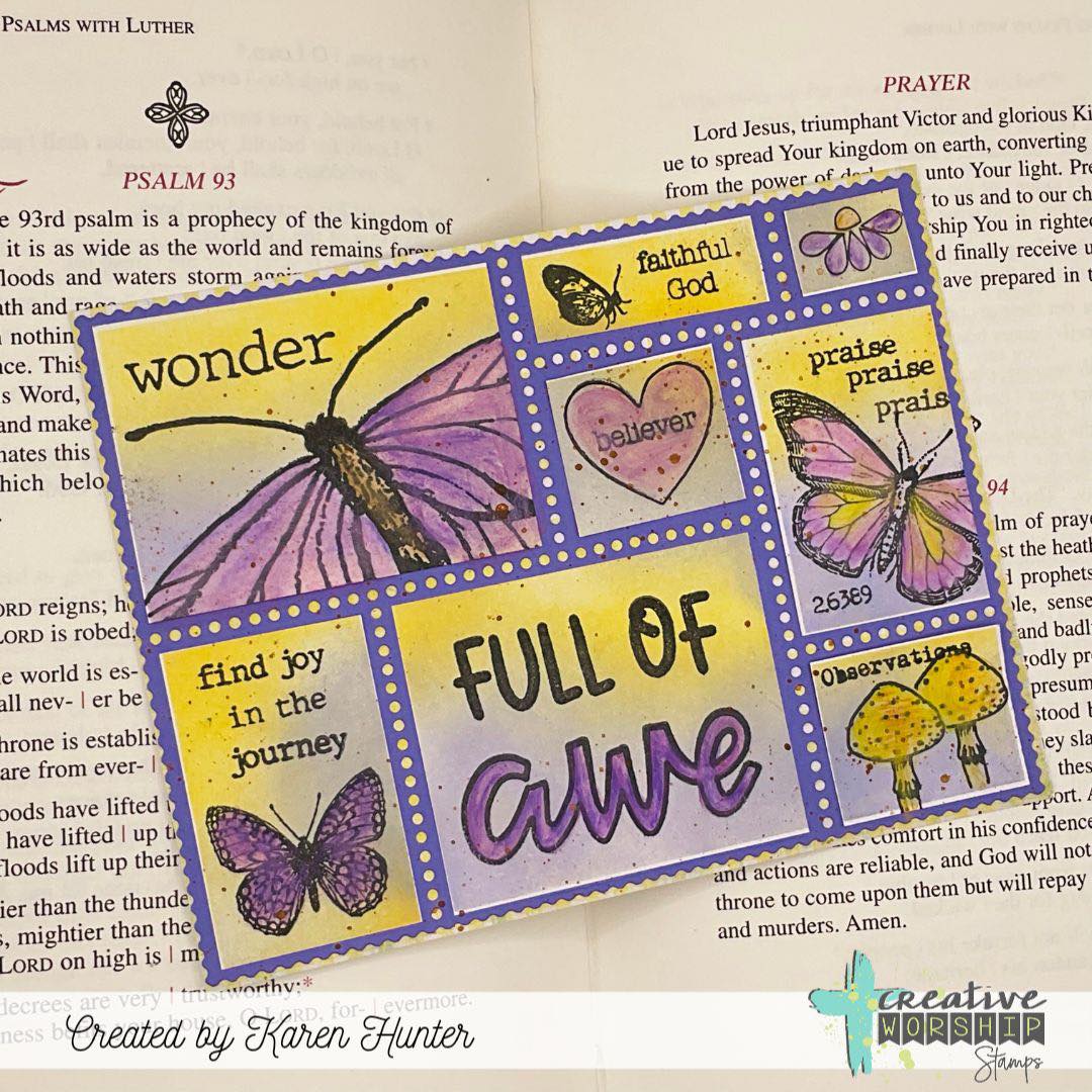 Butterfly Bliss Clear Stamp Set