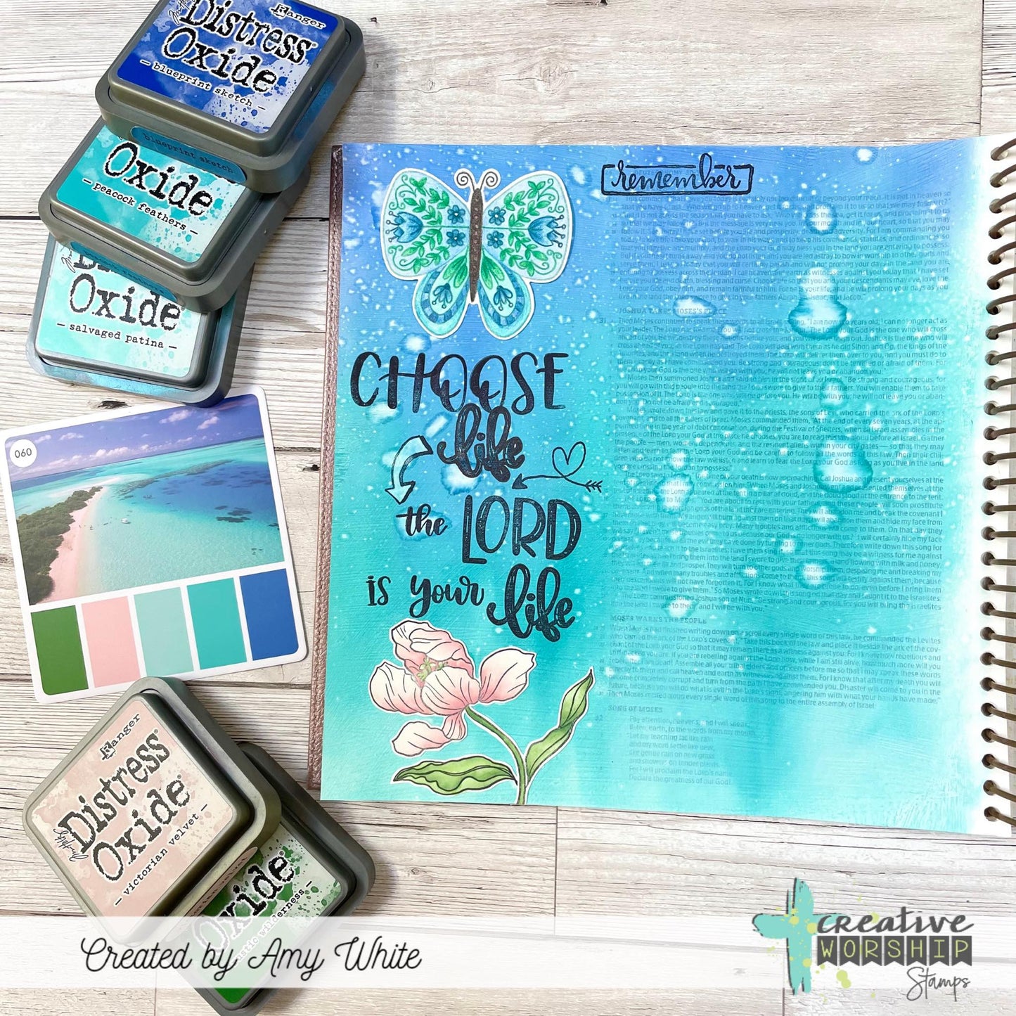 He Proved His Love Clear Stamp Set