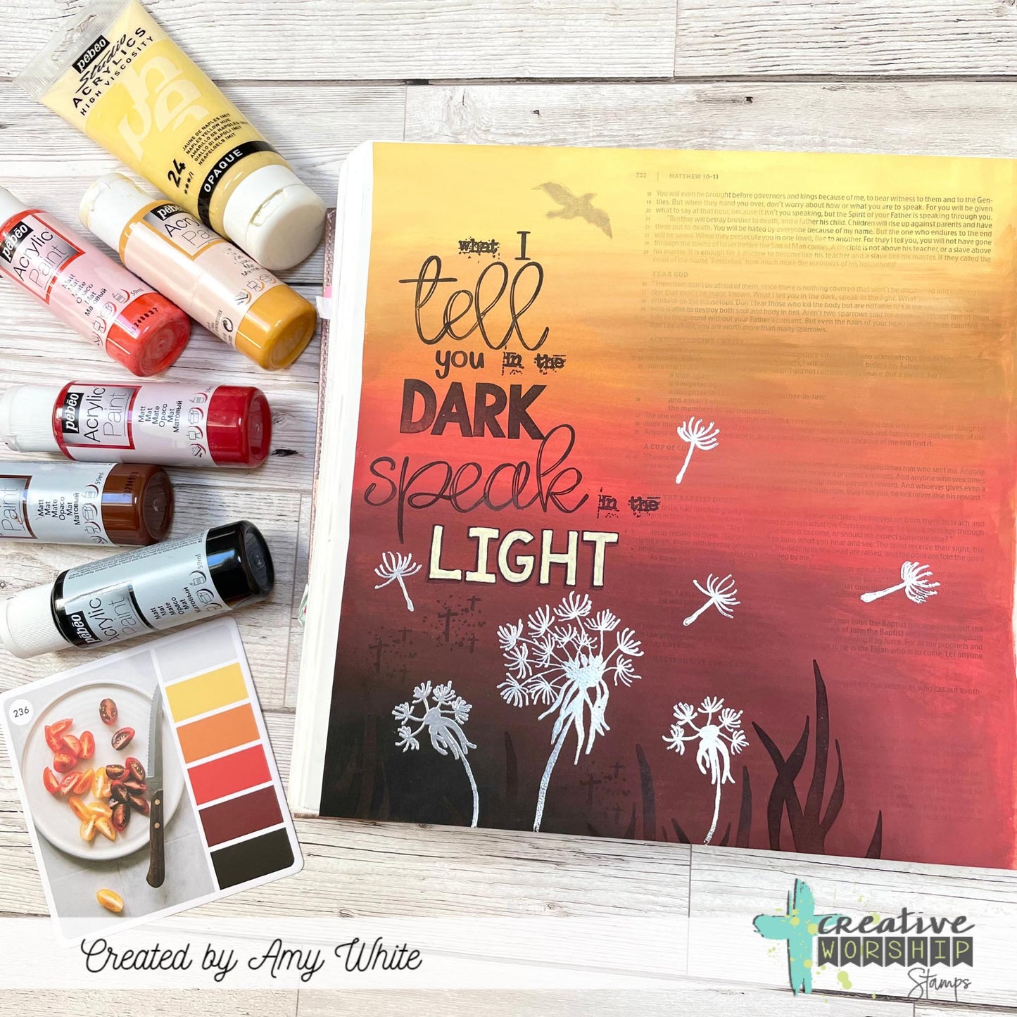 Bold & Outline Caps Alpha Clear Stamp Set