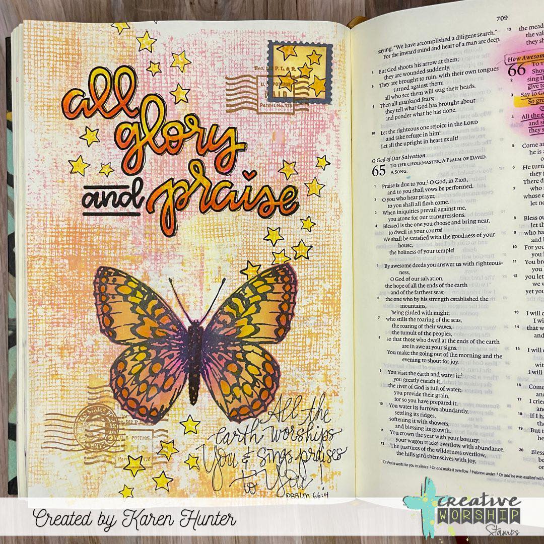 Butterfly Bliss Clear Stamp Set