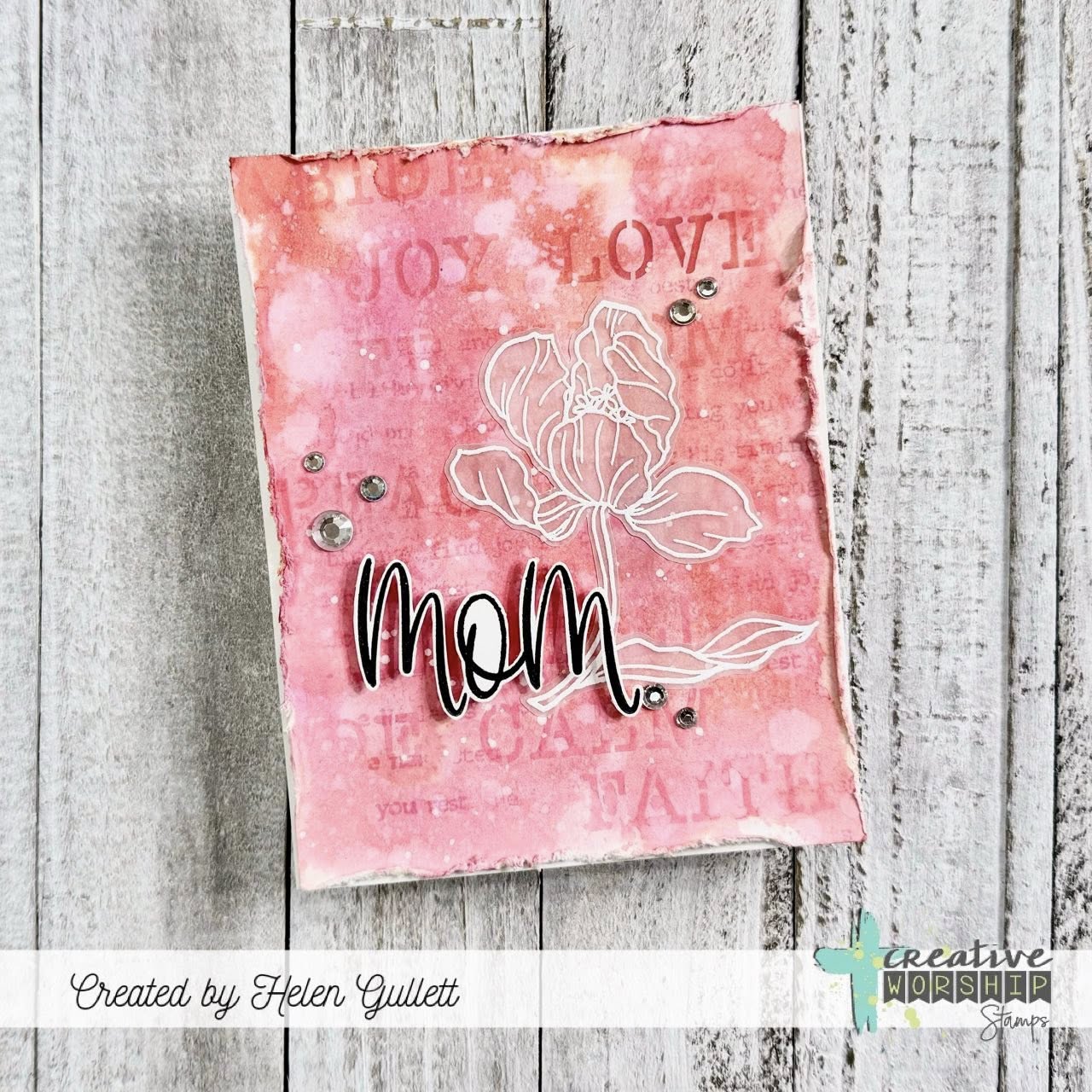 Blooming Tulips Clear Stamp Set