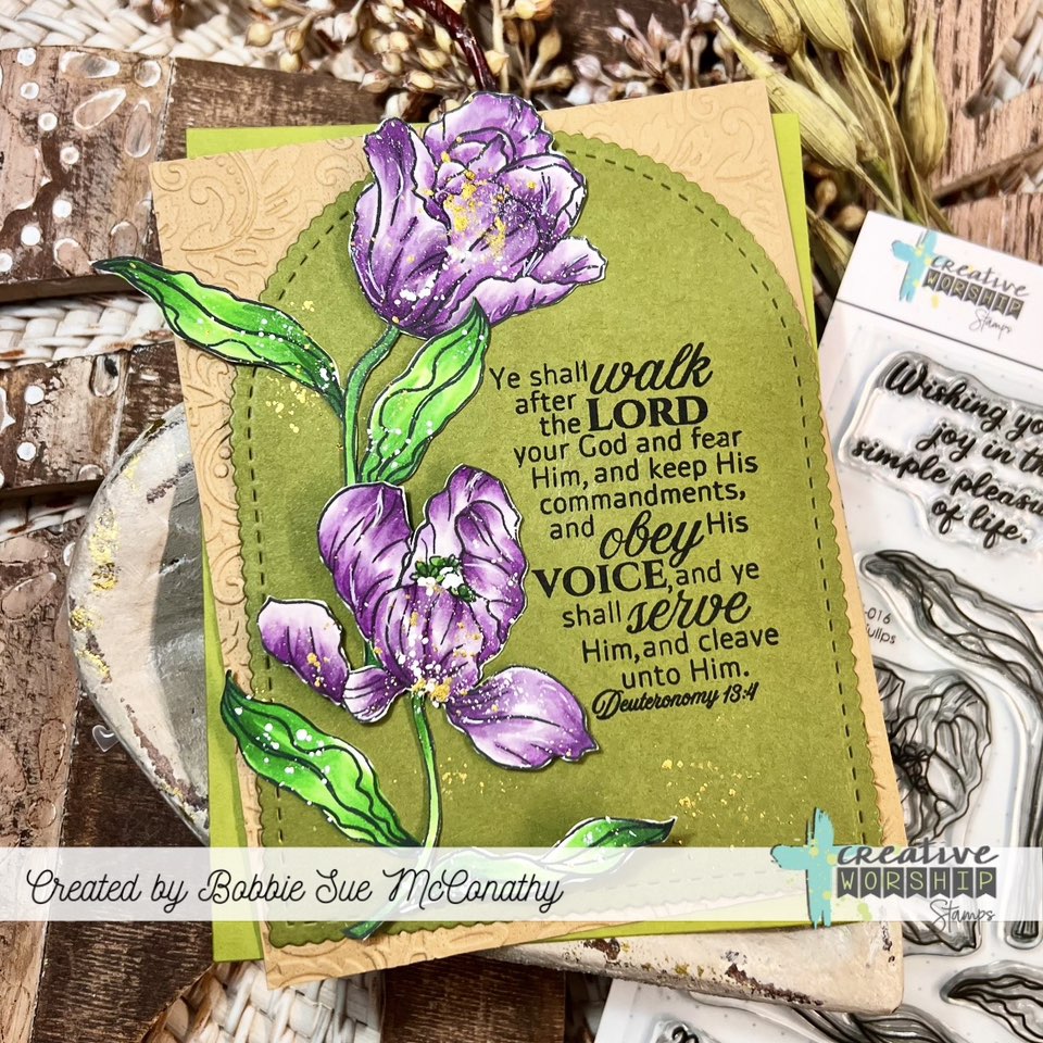 Blooming Tulips Clear Stamp Set