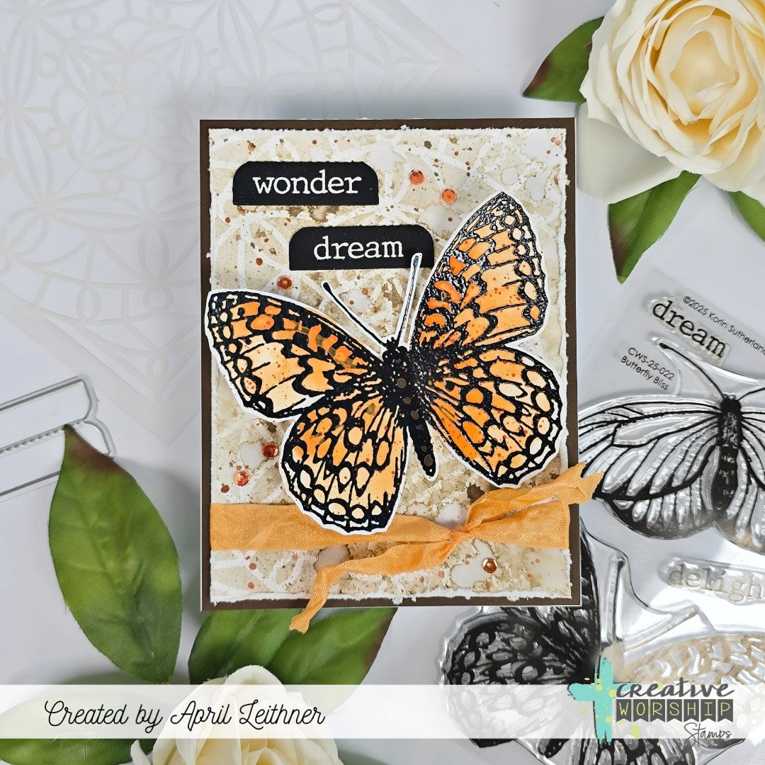 Butterfly Bliss Clear Stamp Set