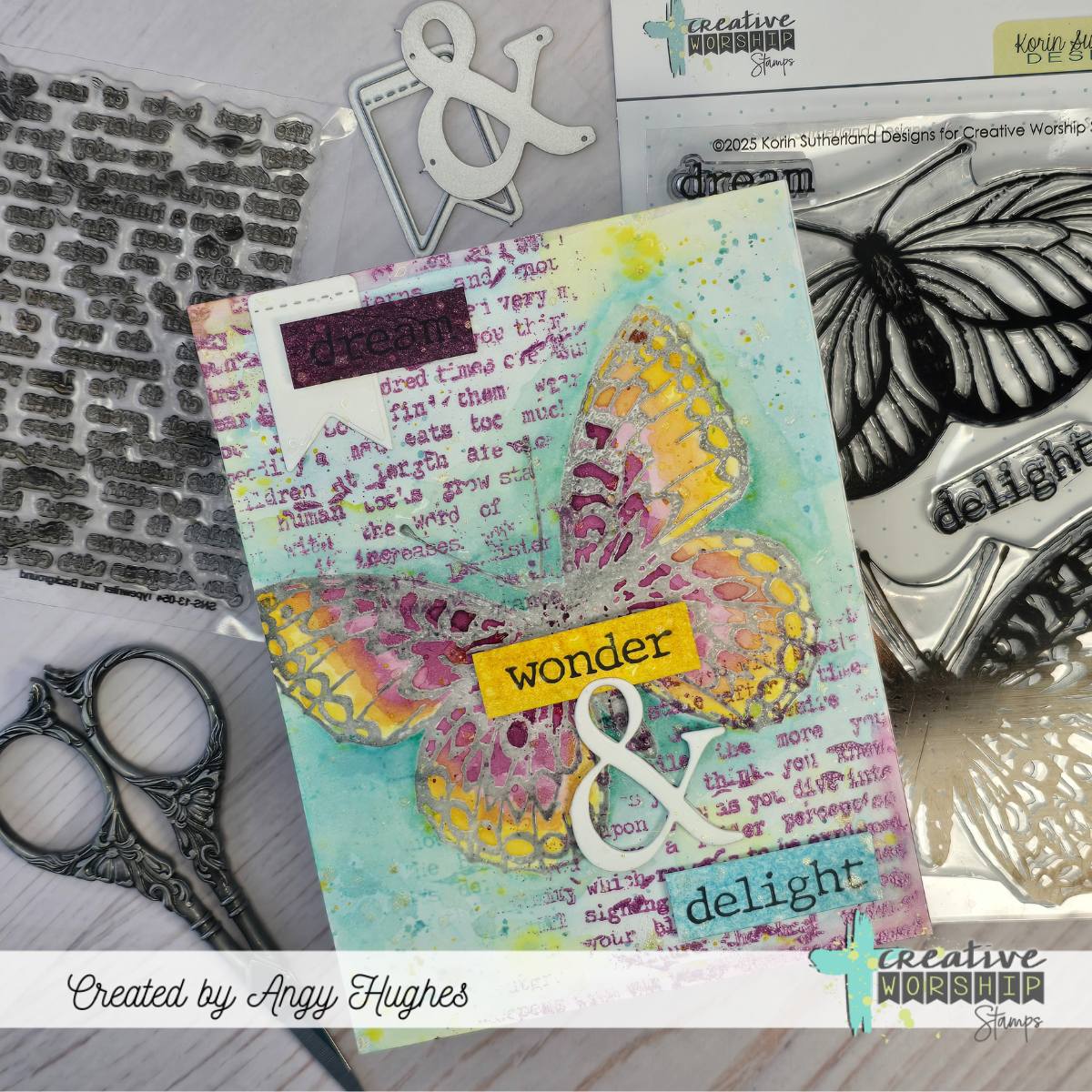 Butterfly Bliss Clear Stamp Set