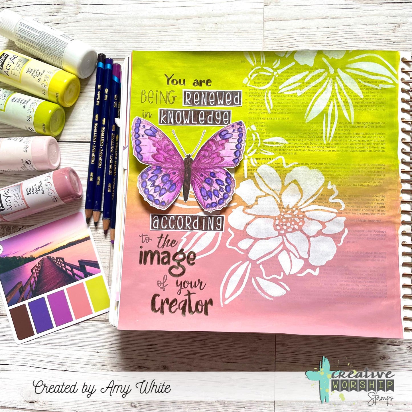 Butterfly Bliss Clear Stamp Set