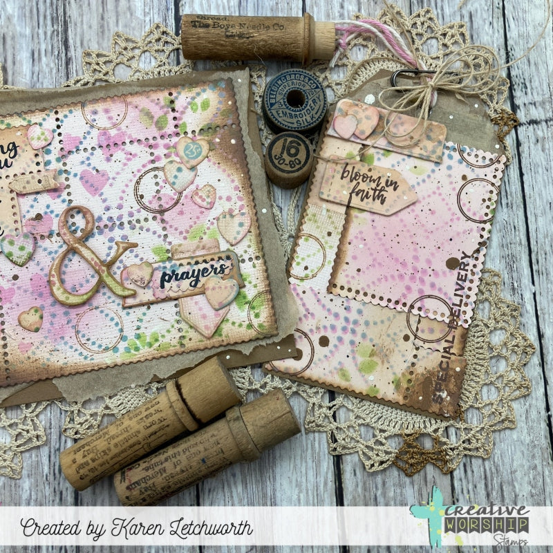 Postage Stamp Cover Plate Die Set