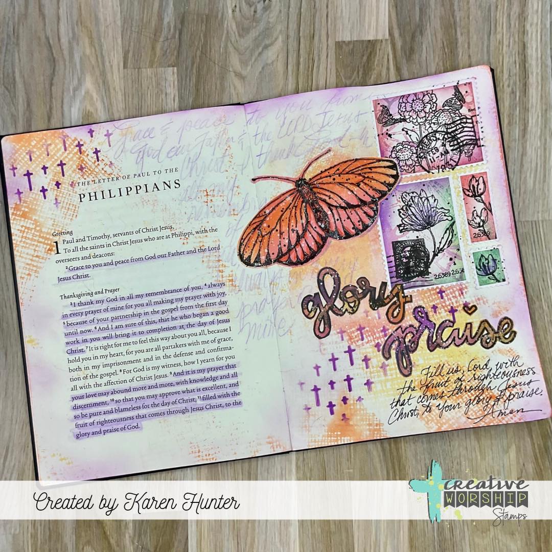Butterfly Bliss Clear Stamp Set