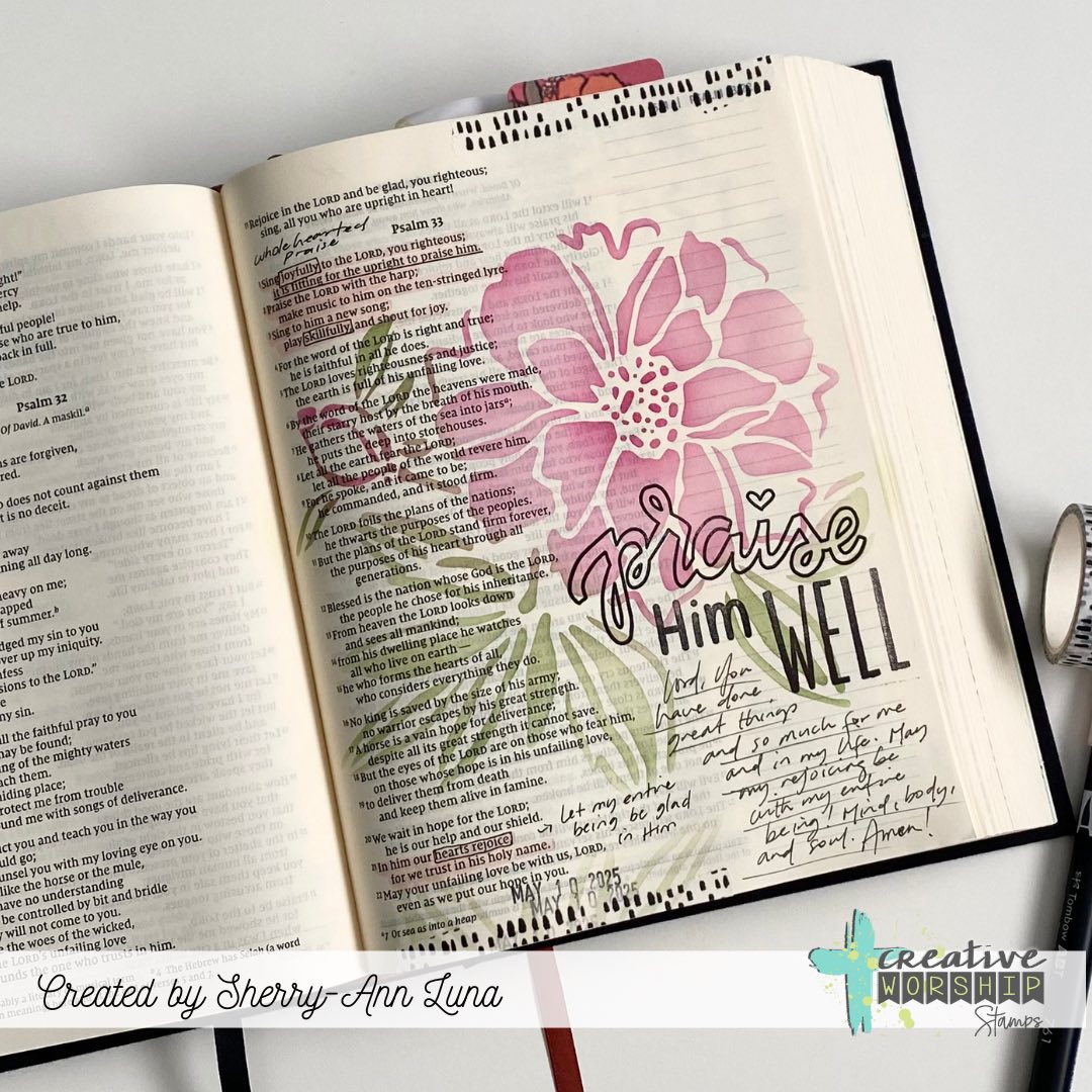 Glory & Praise Clear Stamp Set