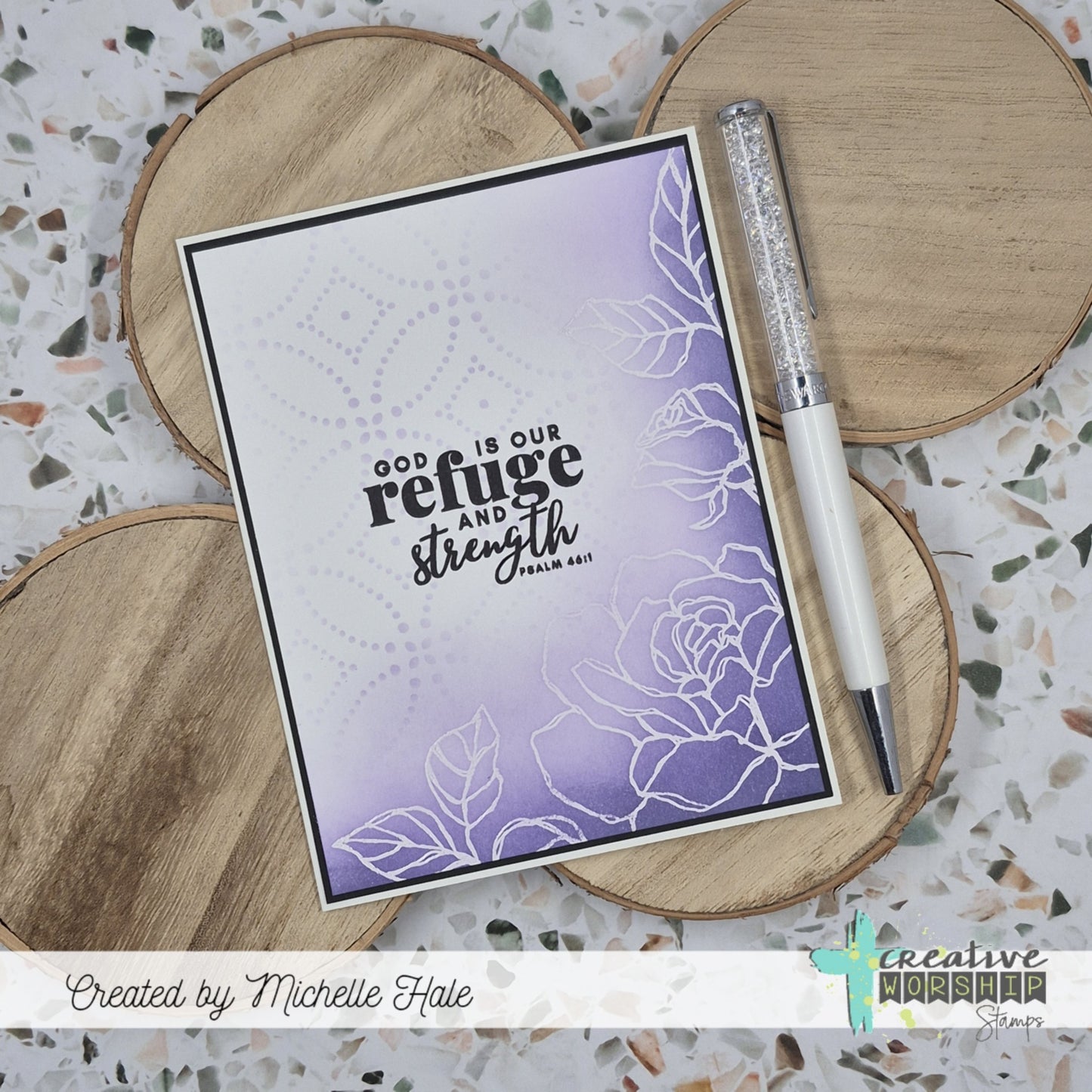 Sketched Roses Clear Stamp Set