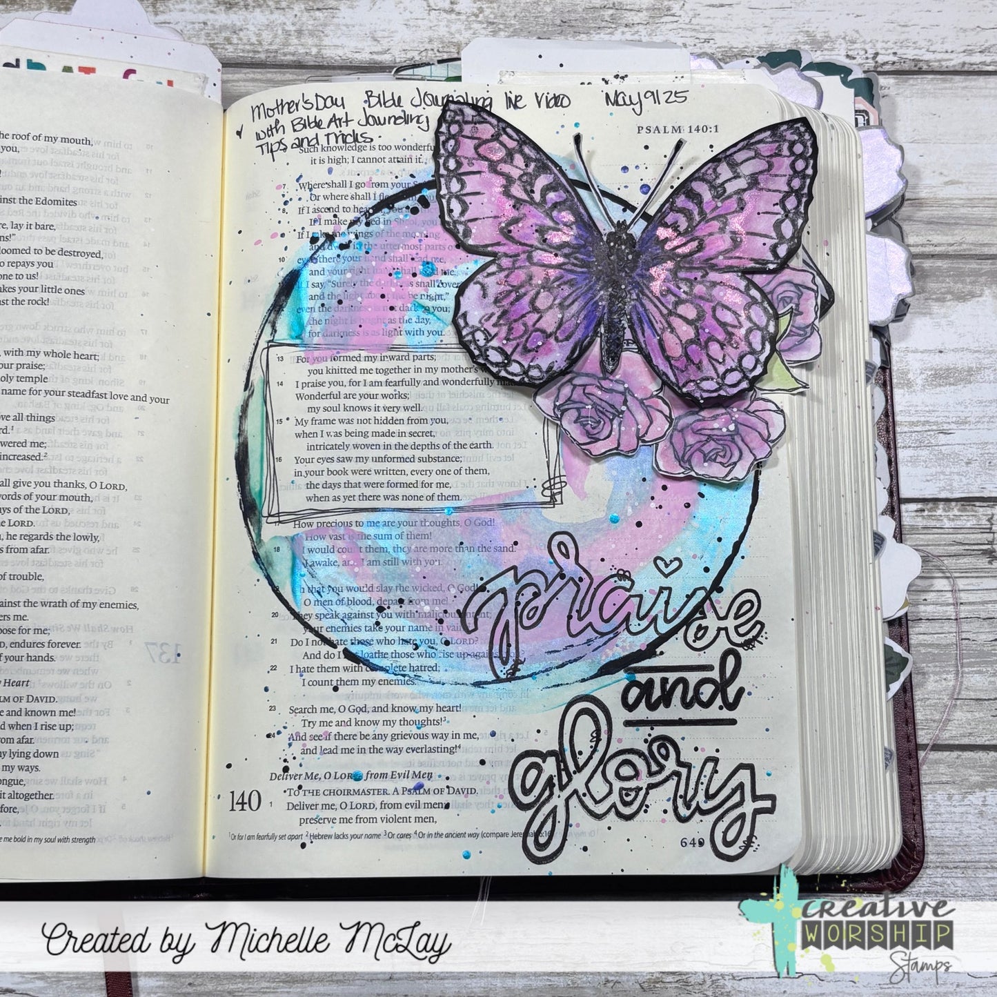Butterfly Bliss Clear Stamp Set