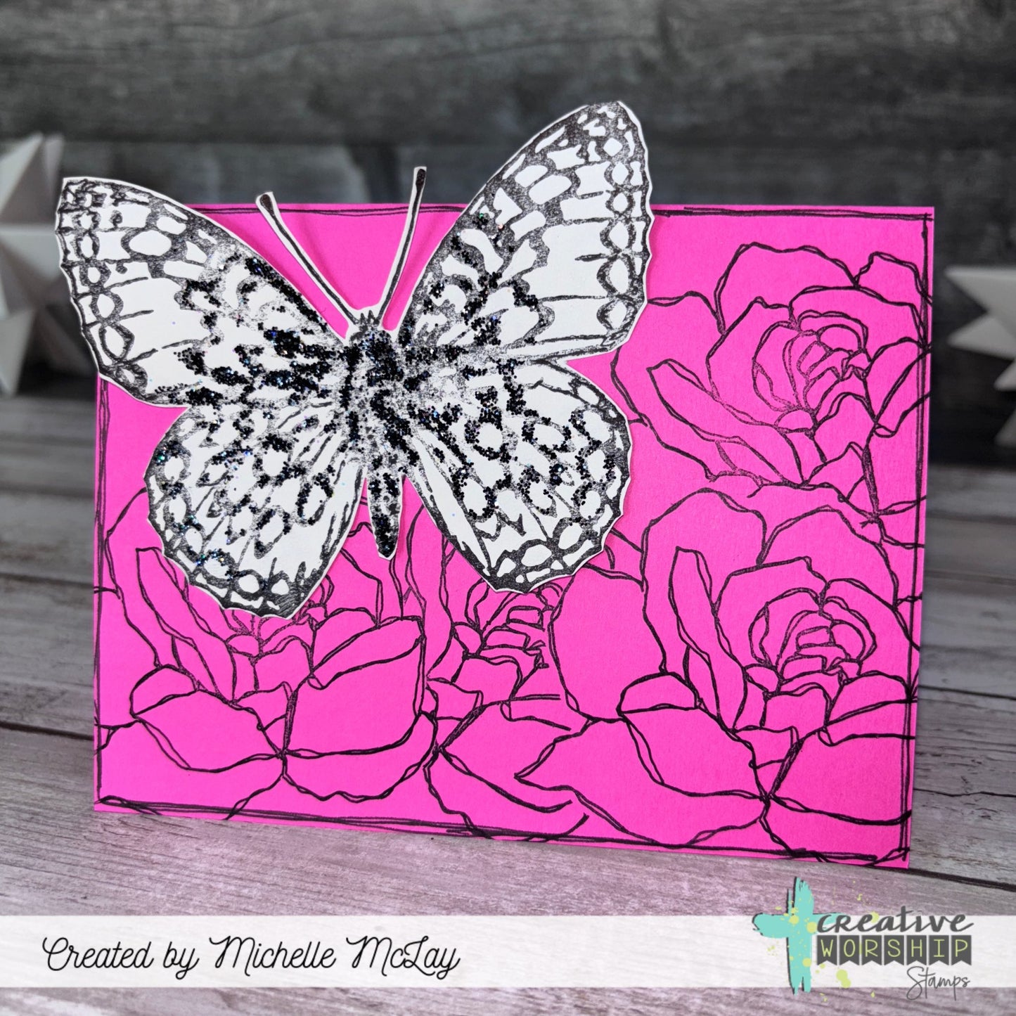 Butterfly Bliss Clear Stamp Set