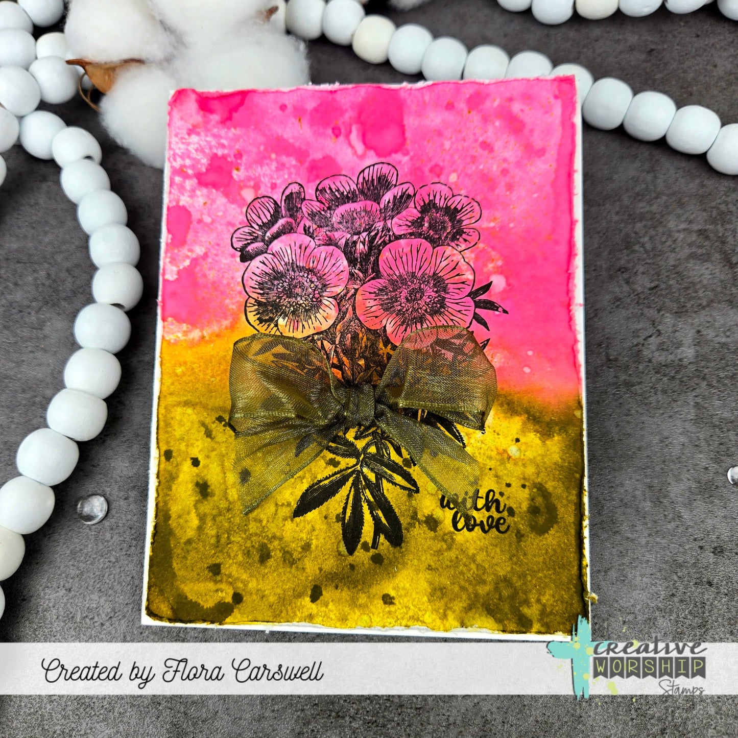 Flowering Branch Clear Stamp Set