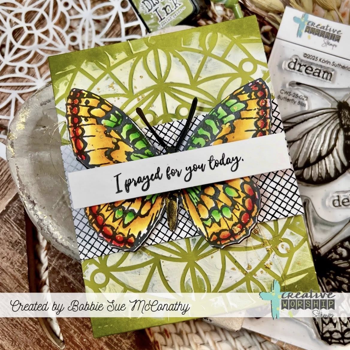 Butterfly Bliss Clear Stamp Set