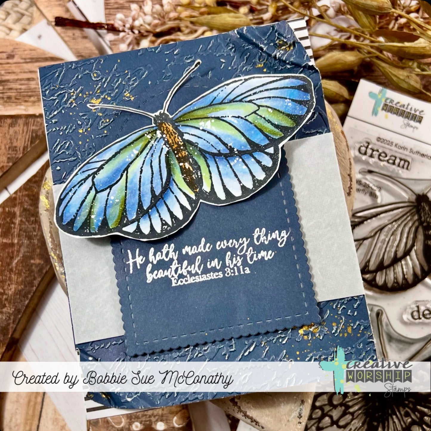 Butterfly Bliss Clear Stamp Set