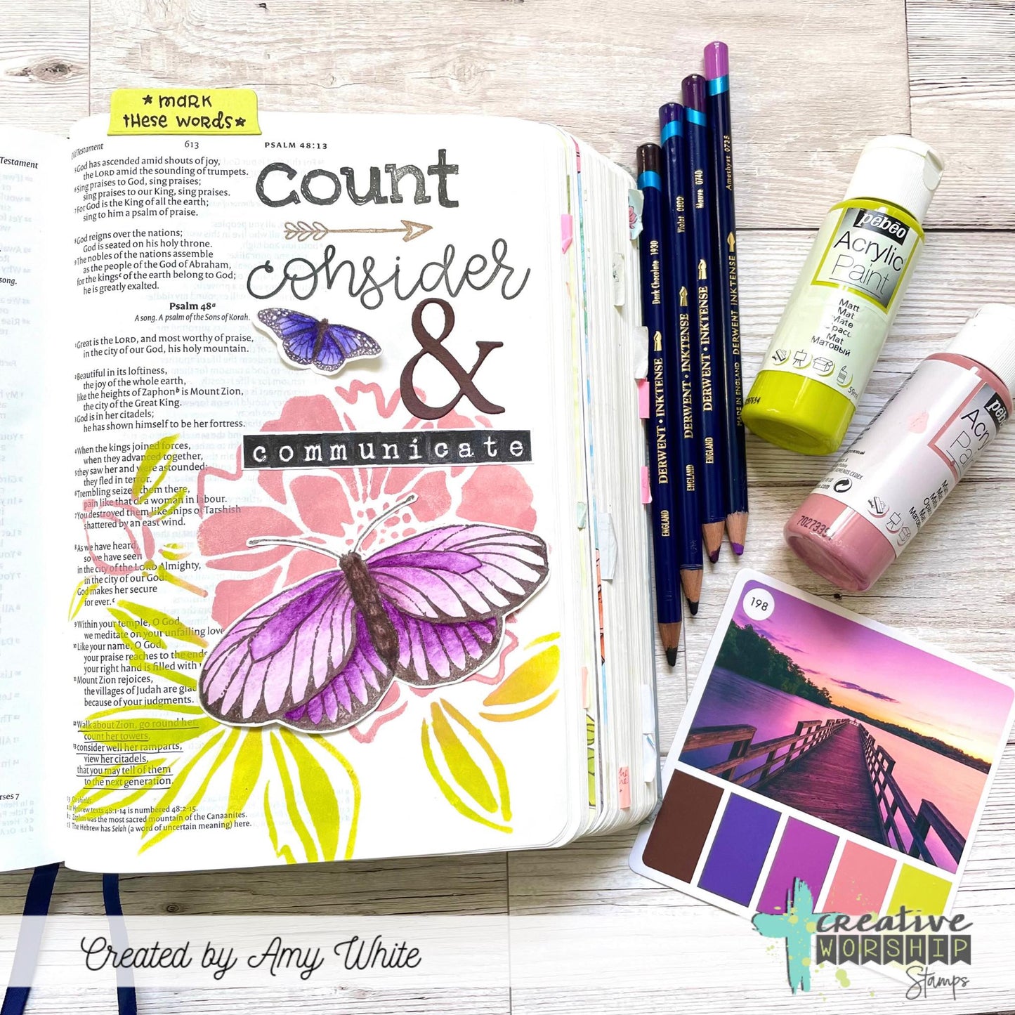 Butterfly Bliss Clear Stamp Set