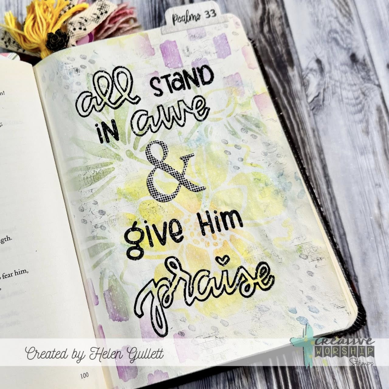 Glory & Praise Clear Stamp Set