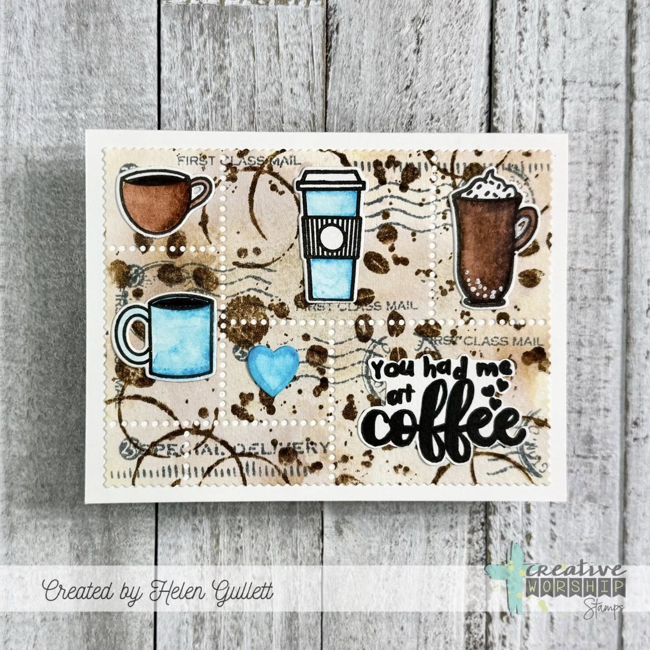 Coffee Talk Clear Stamp Set