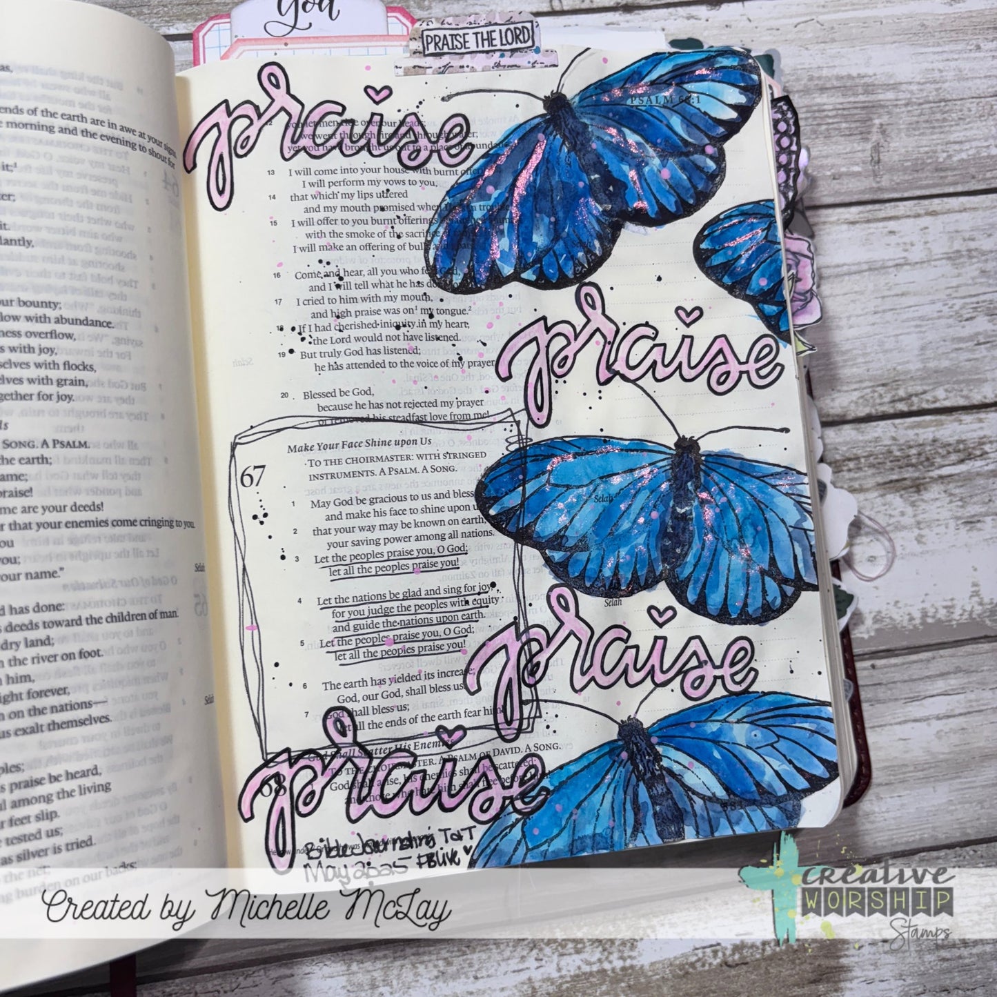 Butterfly Bliss Clear Stamp Set