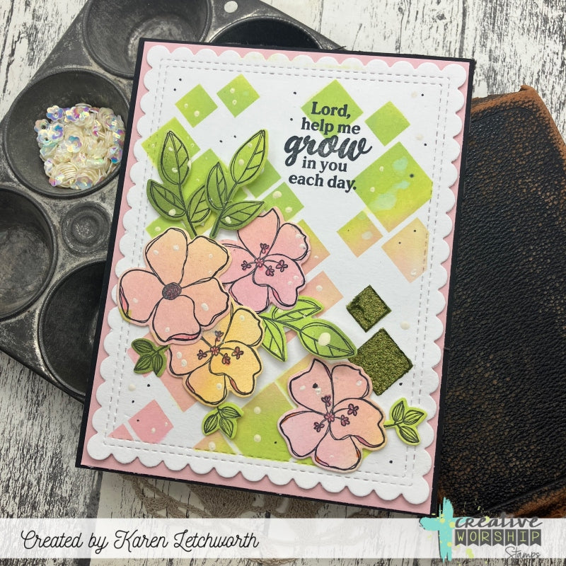 Bloom with Grace Die Set