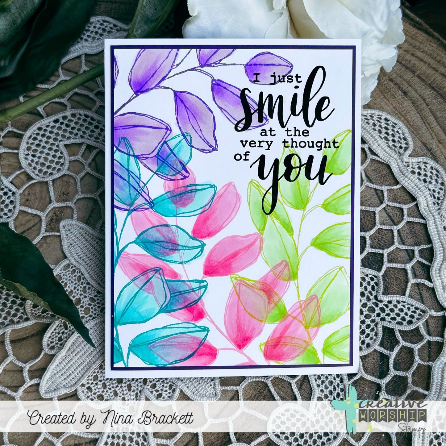 My Thoughts of You Clear Stamp Set