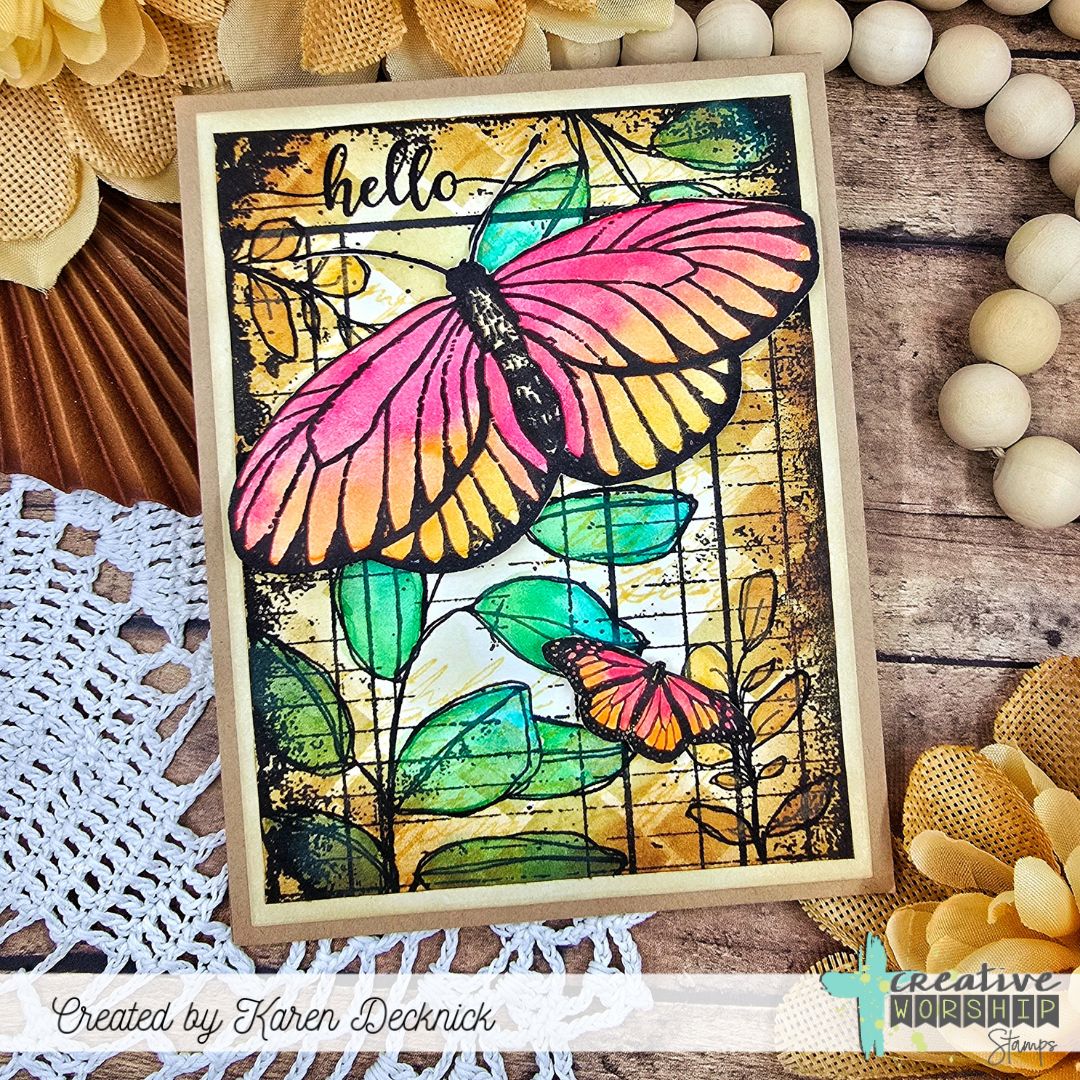 Butterfly Bliss Clear Stamp Set