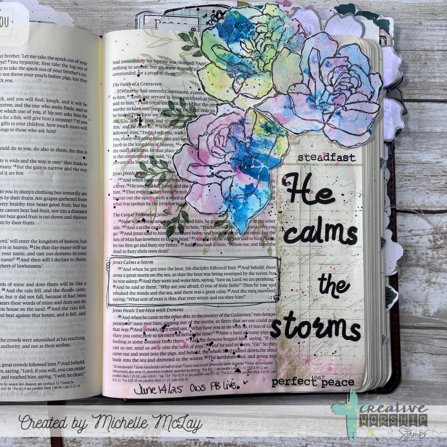 Print Script Caps Alpha Clear Stamp Set