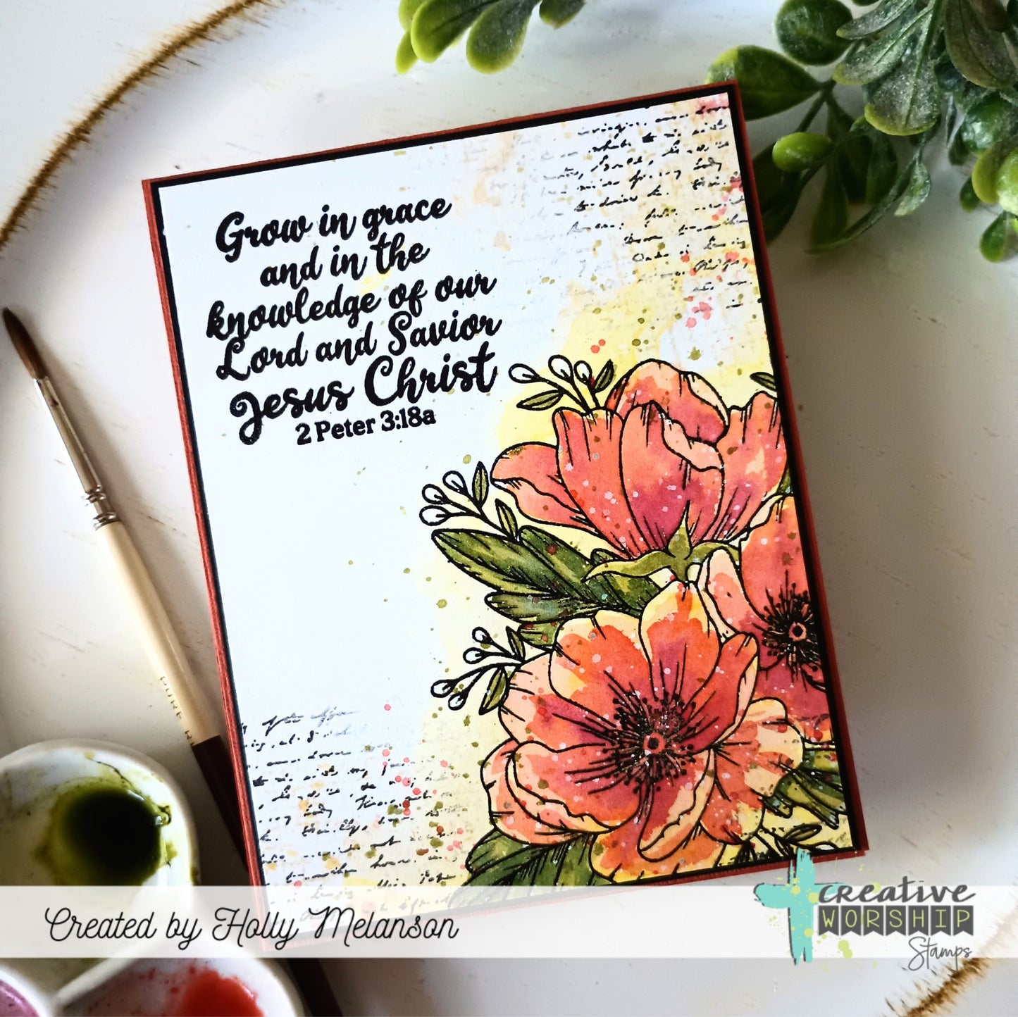 Bloom With Grace Clear Stamp Set