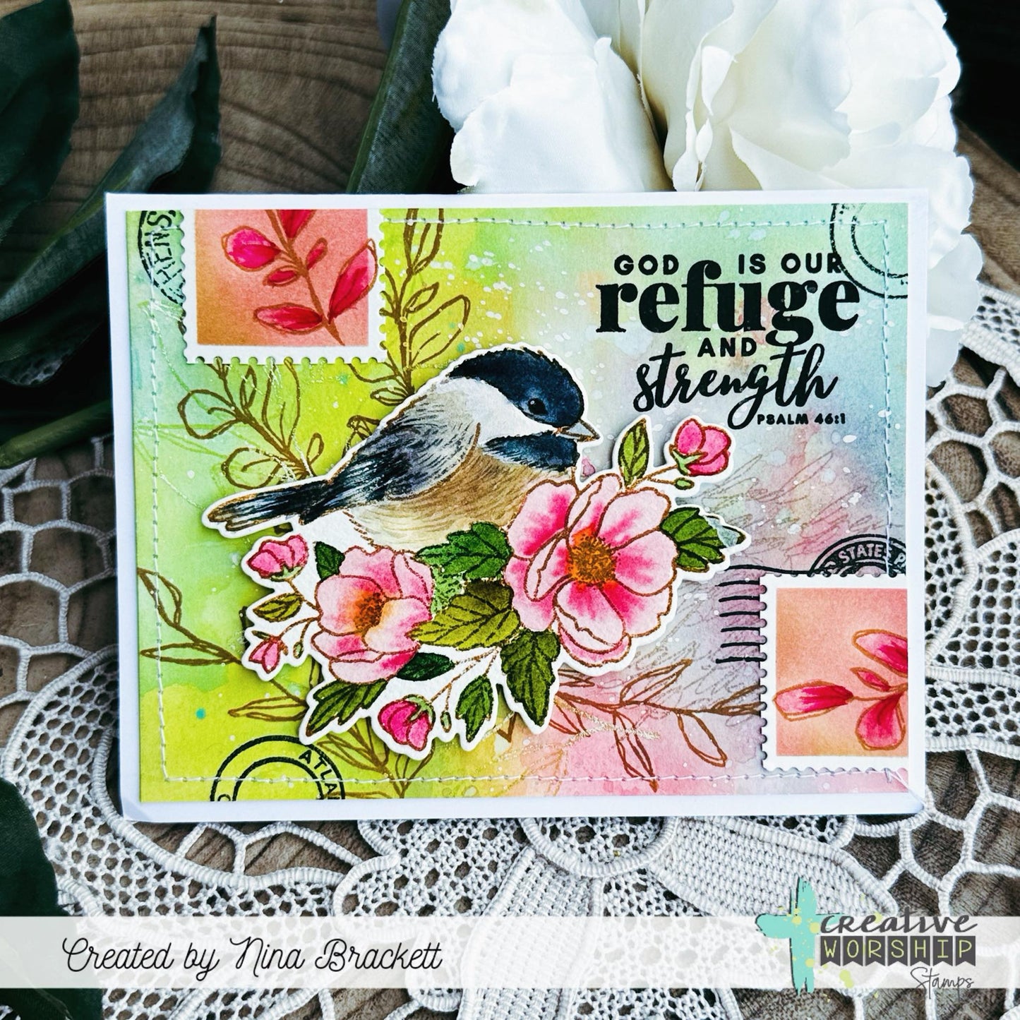 Postage Stamp Cover Plate Die Set