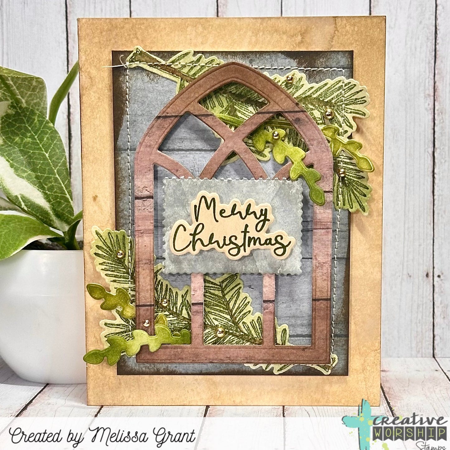Christmas Pine Clear Stamp Set