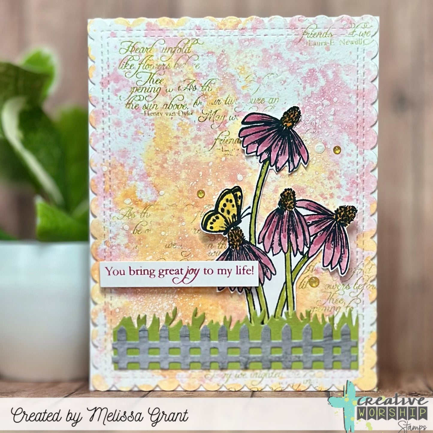 Flowers in Bloom Clear Stamp Set