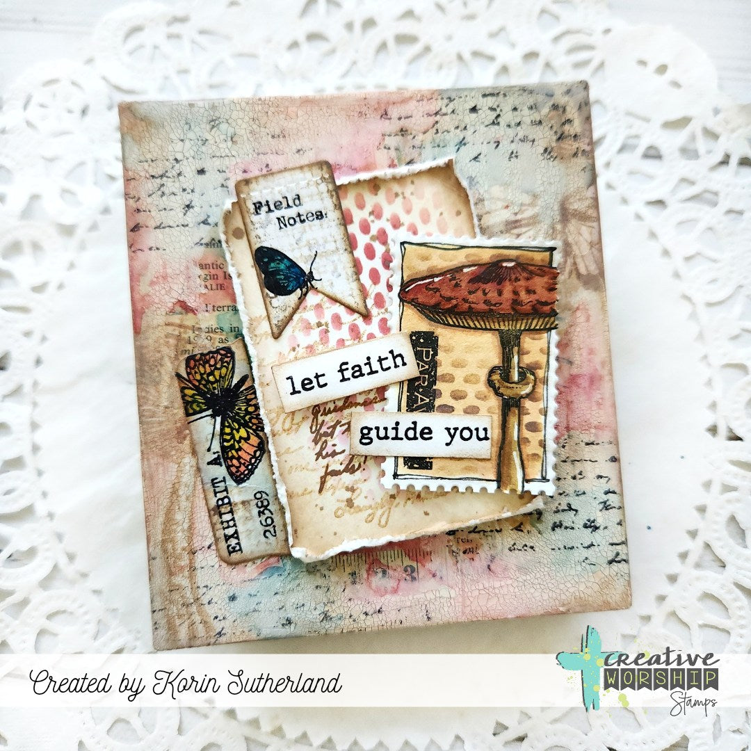 Postage Stamp Cover Plate Die Set