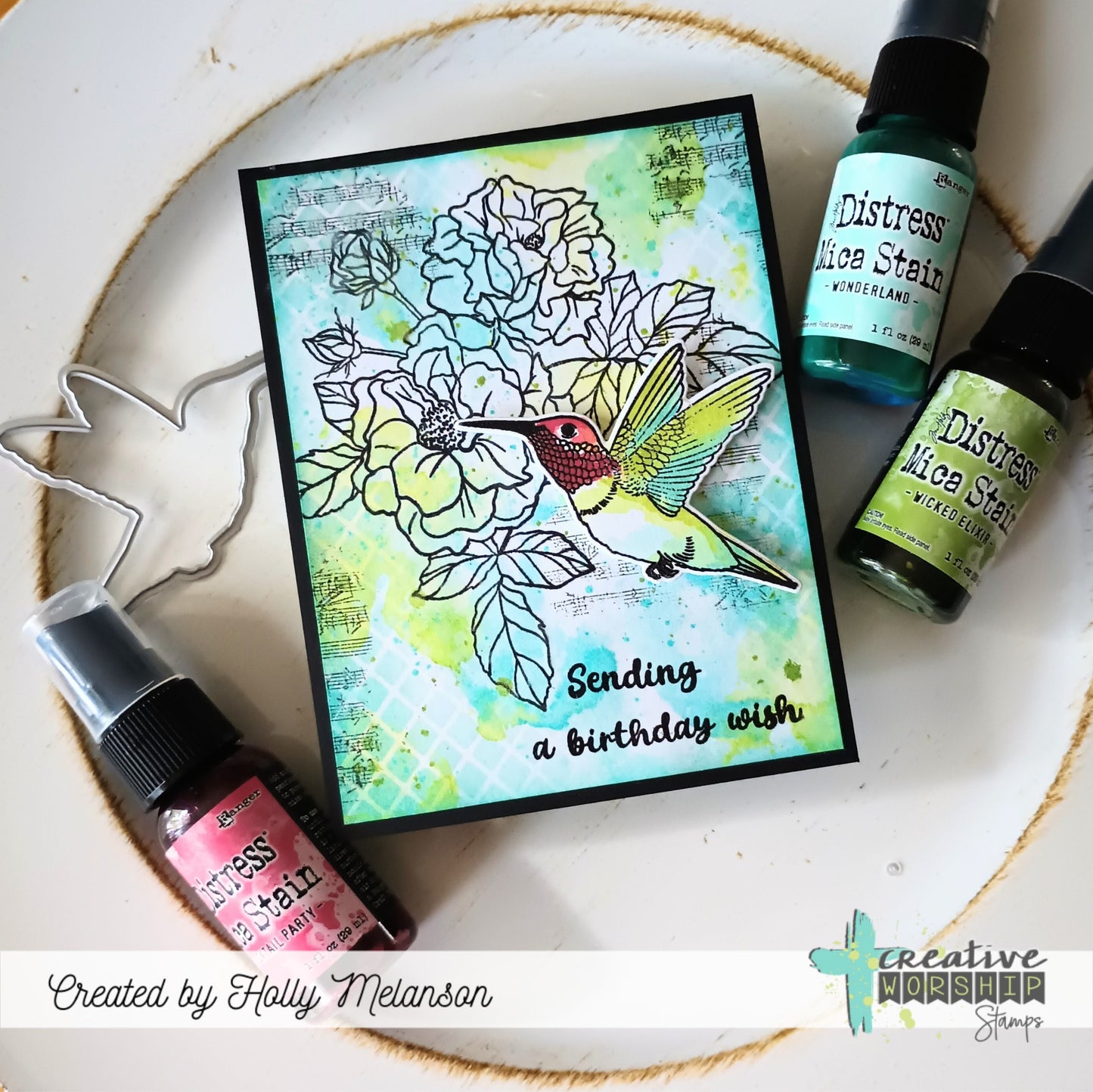 Hope Blooms Clear Stamp Set