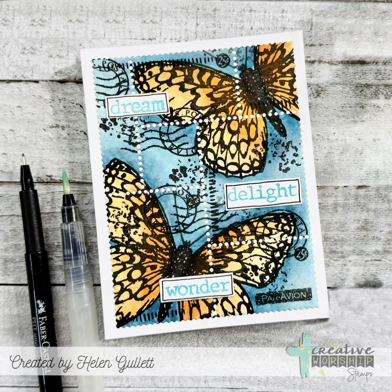 Butterfly Bliss Clear Stamp Set