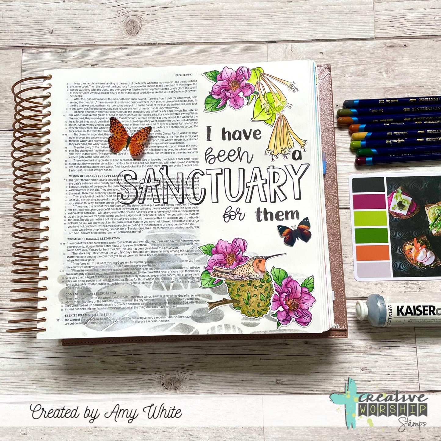 Curly Girl Alpha Clear Stamp Set